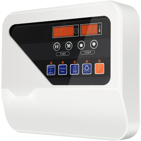 Kontrollenhet för extern bastuvärmare 3KW-9KW, Bastuspiskontroll 104-221℉, Tid och Temperatur.
