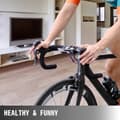 Miniatyrbillede 7 af 9: Cykel Magnetisk Turbo Træner til Indoor Træning, Justerbar og Foldbar, Støjsvag. Passer til Mountain & Road Cykler 26" - 28", 700C hjul.