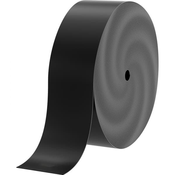 Landskabskant, 10" dyb, 150 ft lang, genanvendt HDPE terrassebræt, fleksibel bøjekant til havepleje, græsplæne, ukrudtsbeskyttelse, sort.