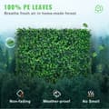 Pikkukuva 3 / 9: Keinotekoinen Boxwood-paneeli UV 12 kpl, vihreä ruohoseinä 20x20" sisustukseen, yksityisyysaita puutarhaan.