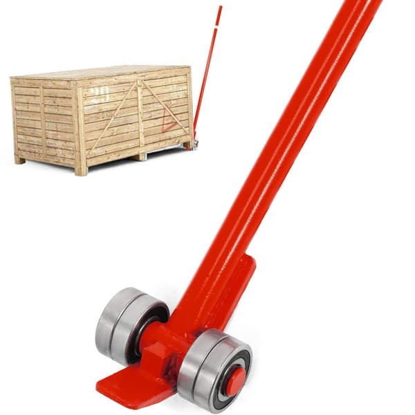 3T Prylever Bar 3000 kg Kapacitet Stål Prylebar Heavy Duty med Hjul - 5FT Længde Håndtag til professionelt brug.