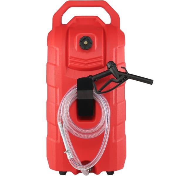 16 Gallon Fuel Caddy bærbar brændstoftank 7,8 l/min med manuel dyse til nem opbevaring og transport af gas.