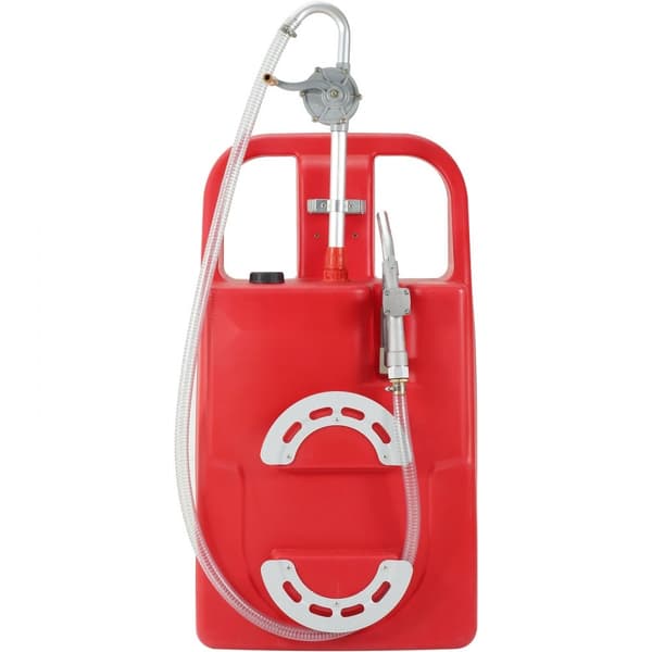 Polttoainesäiliö 32 gallonaa, kannettava, pyörillä, bensiini-diesel, autoille, ruohonleikkureille, mönkijöille.