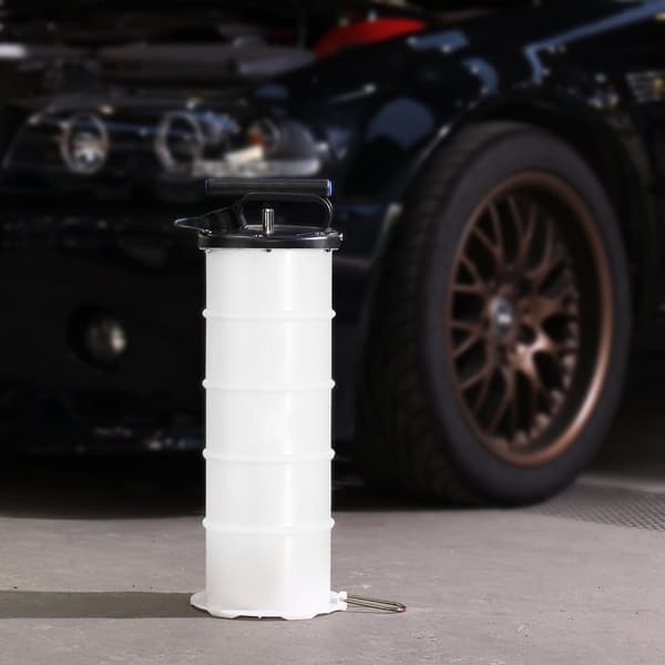 Nesteenpoistolaite, 1,74 gallonaa (6,5 l), manuaalinen öljynvaihtaja mittatikulla ja letkulla autoille.