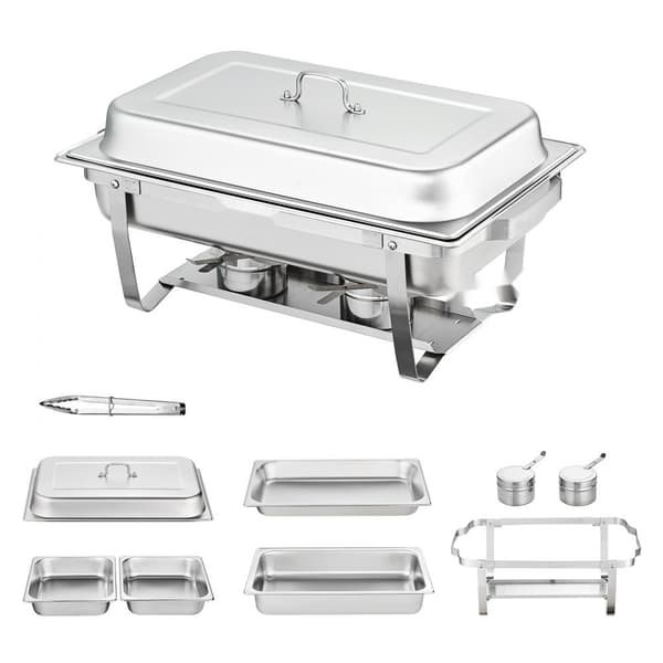 2 pakkausta suorakaiteen muotoisia hankausastioita: 2 x 8Qt ja 4 x 4Qt pannua.