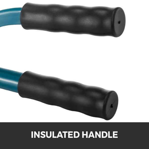 Hydraulisk flangespreder 8T til manuel adskillelse. Med integreret splittype, 30 mm flangekile og spidstykkelsessplitter (9 mm).