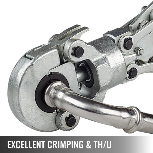 Hydraulisk Crimpetang 6T, Presstang til 16-32MM U-formet og TH-formet, håndholdt PE-X værktøj til kompositrør.
