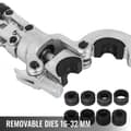 Miniatyrbillede 4 af 9: Hydraulisk Crimpetang 6T, Presstang til 16-32MM U-formet og TH-formet, håndholdt PE-X værktøj til kompositrør.