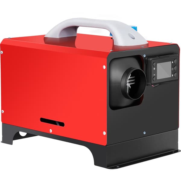 Ny Diesel Luftvarmer 5KW 12V, Parkeringsvarmer til Mini Lastbil, Sort LCD, Fjernbetjening. Ideel til RV, Båd og Autocampere.