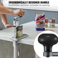 Pikkukuva 6 / 9: Manuaalinen tölkinavaaja, säädettävä pöytäpuristin suurille tölkeille, max. 11,8" korkeille, ravintola- ja kotikäyttöön.