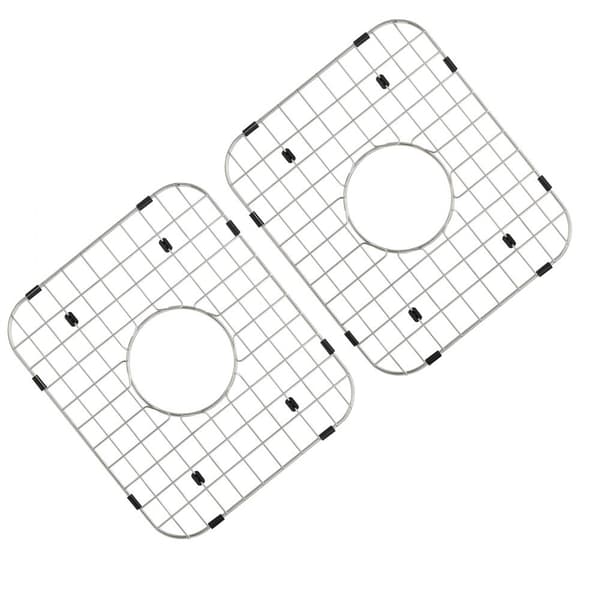 Pesualtaan suojaritilät 2 kpl, 13,7" x 11,6", ruostumaton teräs, R50 kulmasäde, suuret lisävarusteet keittiöön.