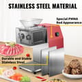 Miniatyrbillede 4 af 9: Kommerciel kødskæremaskine, 251 kg/h, 850W elektrisk skærer med 3,5 mm klinge – rustfrit stål til restauranter og supermarkeder.