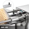 Miniatyrbild 5 av 9: Elektrisk stekskärare med 4 blad, potatisskärare för pommes frites, anti-halkfötter, kraftfull kopparmotor.