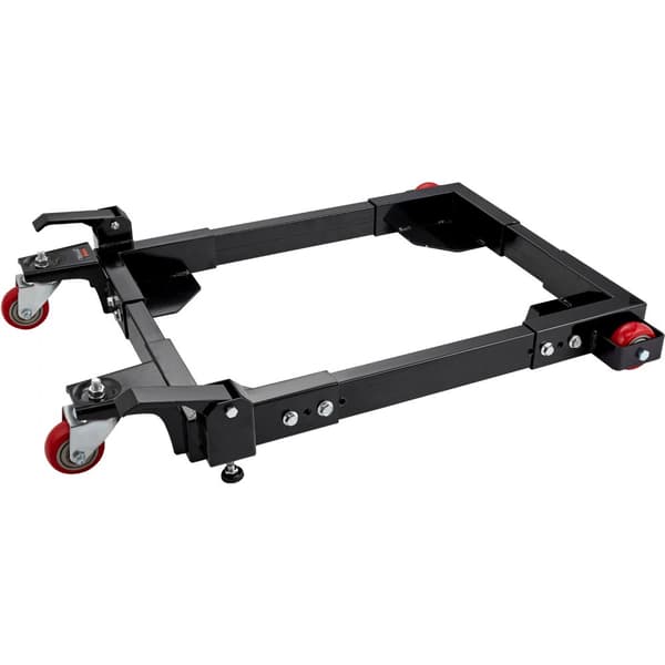Kestävä Mobile Base, kapasiteetti 1500 lbs, säädettävä 20,7" - 33,5", kääntyvät pyörät puuntyöstöön ja sähkötyökaluille.