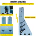 Miniatyrbild 3 av 9: Pocket Hole Jig Kit, M4 justerbart & lättanvänt träbearbetningssystem, aluminiumstansning, fogvinkelverktyg för DIY.