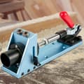 Miniatyrbild 8 av 9: Pocket Hole Jig Kit, M4 justerbart & lättanvänt träbearbetningssystem, aluminiumstansning, fogvinkelverktyg för DIY.