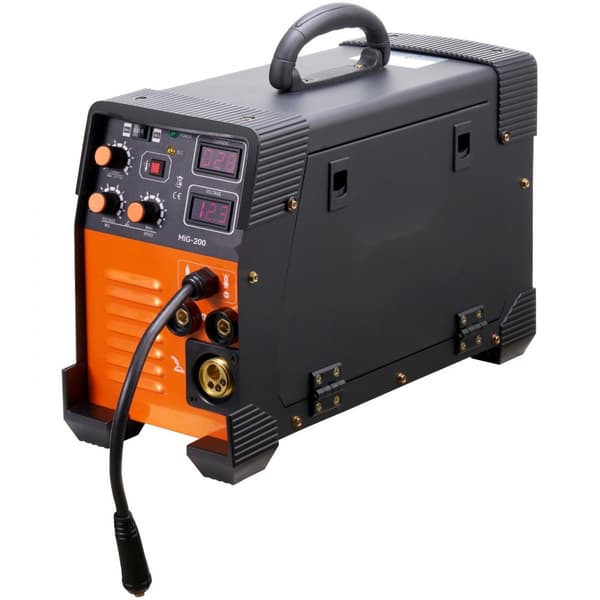 MIG Svetsare 200 Amp MIG TIG Bågsvets 3 i 1 220V IGBT DC Inverter Svetsmaskin med Digital Display Combo