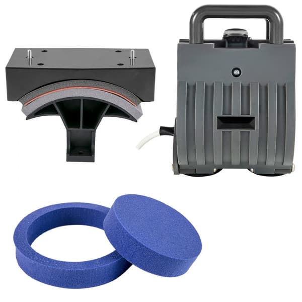 Varmepressemaskine 15 x 15 tommer med 360° rotation - 5 i 1 skjorte-, kasket- og kruspressere til DIY. 1000W sublimationsteknologi.