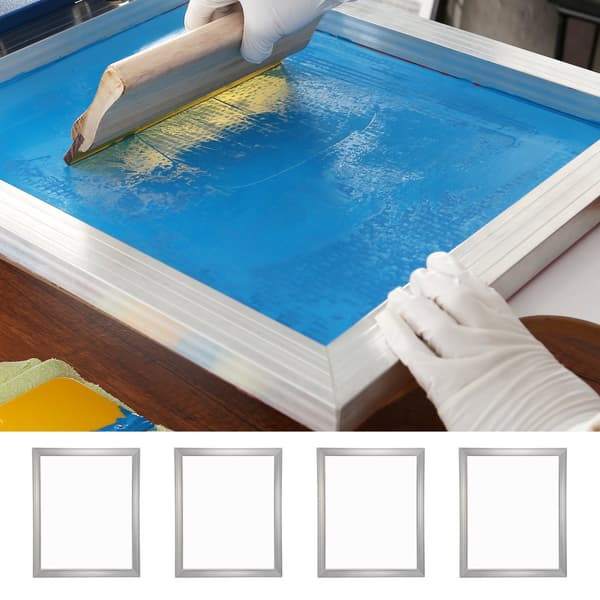 Silkkipainosarja 20x24in, 355 Count Mesh, 4 kpl - täydellinen valinta silkkipainamiseen!