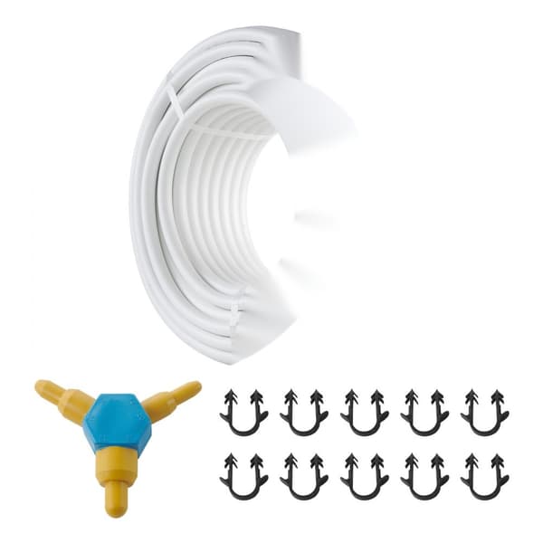 PEX-AL-PEX rør, 50 meter, 20 mm diameter i aluminium-plast komposit. Iltbarriere til gulvvarme. Tykkelse 2 mm. VVS.