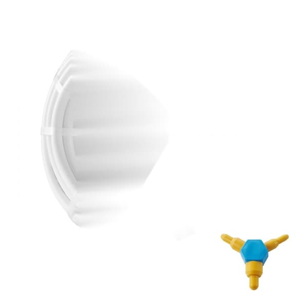 PEX-AL-PEX rør, 25M, 5/8'' diameter, aluminium-plast kompositrør til gulvvarme med iltspærre, 0,08'' tykkelse.