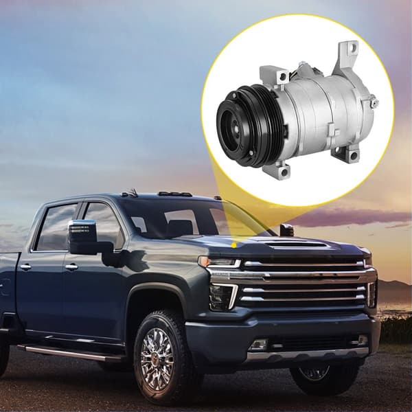 AC-kompressori 78363, etu-ilmastointikompressori 2000-2014 Cadillac, Chevy, GMC, Hummer 4.8L-8.1L.