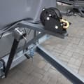 Miniatyrbild 8 av 9: Handvinsch 1200 lbs dragkapacitet, Heavy Duty med 23 fot polyesterrem, tvåvägsspärr, manuell för bogsering av släp eller ATV.