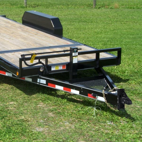 Justerbar anhængerkobling med 5-positioner, 2-5/16" trækkugle, 15000 lbs kapacitet. Perfekt til camper og SUV bugsering, sort finish.