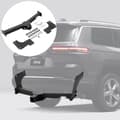 Pikkukuva 8 / 9: Luokka 3 vetokoukku, 2" vastaanotin, Q455B teräsrunko, yhteensopiva 2011-2023 Jeep Grand Cherokee, monikäyttöinen musta.