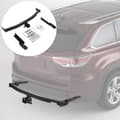Miniatyrbillede 8 af 9: Klasse 3 anhængertræk, 2-tommer modtager, Q455B stålramme, kompatibel med Toyota Highlander 2020-2023. Multi-Fit kobling til