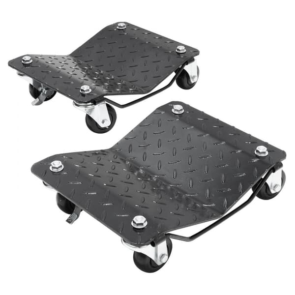 Bil Dolly Hjul Däck Dolly 2 ST Kraftig Skate Bilreparation Dolly 3000LB
