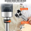 Miniatyrbillede 3 af 9: Kommerciel Heavy Duty nedsænkningsblender 500W med variabel hastighed – perfekt til professionelle køkkener!