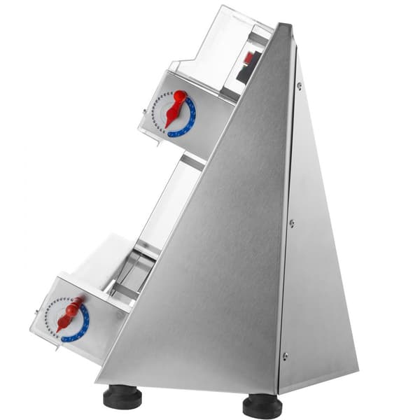 15 tommers automatisk pizzadejrulleark - kommerciel pizzadejpresse til perfekt bagning.
