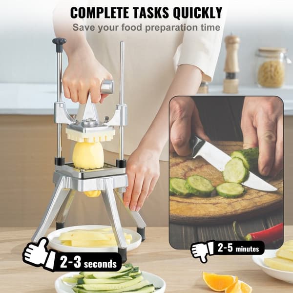 3/8" Kommersiell grönsaksskärare, fruktskärare, livsmedelsformare, tomatskärare