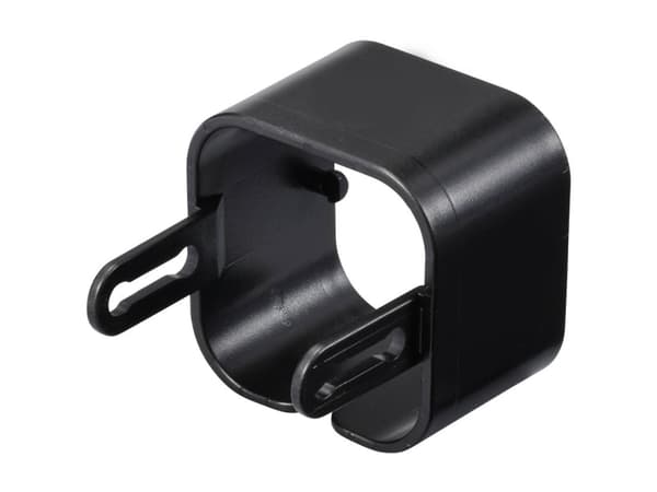 TRU COMPONENTS Modulær kabelholder TC-12533296 ABS-plast Sort 40 mm Indhold: 15 stk