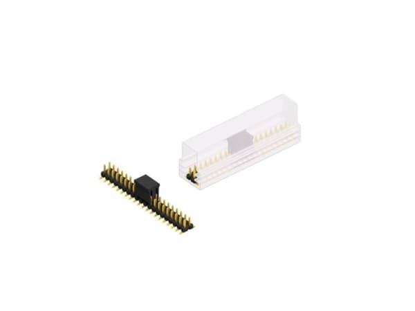 Fischer Elektronik Stiftliste (standard) Antal rækker: 2 SLLP6SMD03840GBSM 10 stk