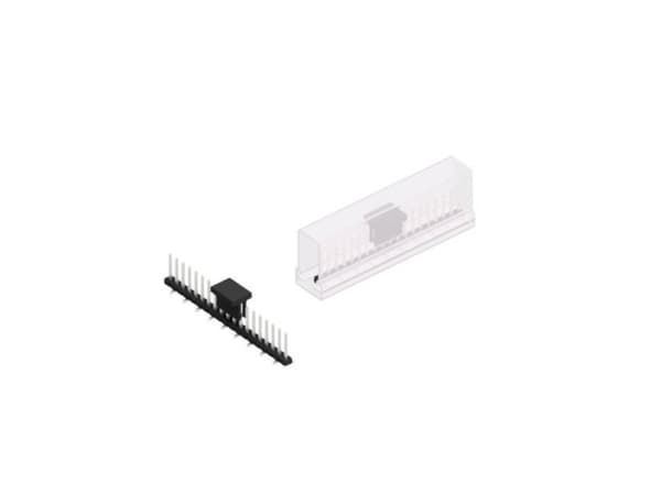 Fischer Elektronik Stiftliste (standard) Antal rækker: 1 SLY7SMD06219ZBSM 10 stk