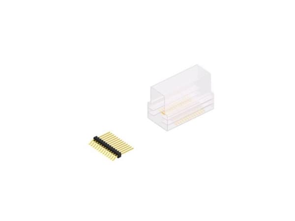 Fischer Elektronik Stiftliste (standard) Antal rækker: 1 10168301 10 stk