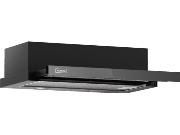 KERNAU KTH 10.164 B, 275 m³/t, Ducted/Resirkulerende, E, A, E, 62 dB Sort