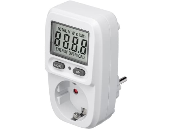 Goobay 64589, LCD, AC, 16 A, 3680 W, 108 mm, 63,5 mm