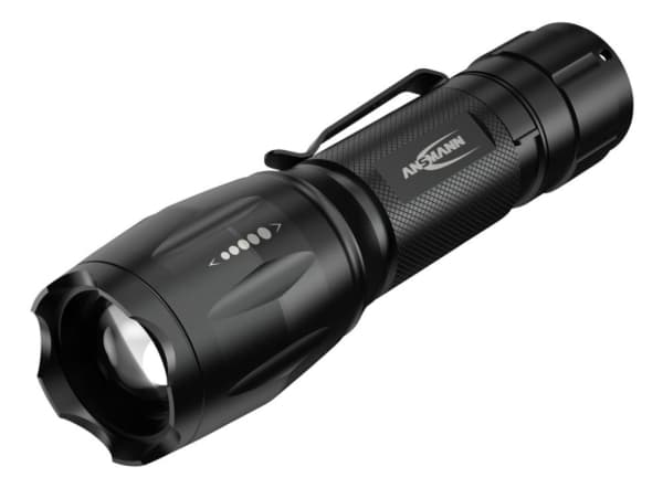 ANSMANN LED taskulamppu Action 400 UV akkukäyttöinen musta
