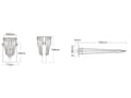 Pikkukuva 4 / 4: Synergy 21 LED-puutarhalamppu 6W RGBCCT langattomalla ja WLAN IP66 Zigbee 30 24 GHz MilightMiboxer MilightMiboxer
