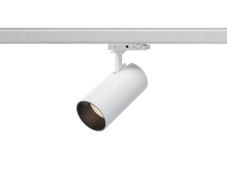 Vision Track L 3-faset 44° Hvid, 30W, RGBW, interval 2700-6500K. 1800lm, Ra90. Vipbar 90°, Roterbar 360°, IP20.
