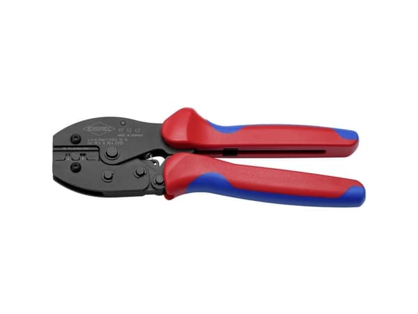 Knipex PreciForce krympetang 97 52 42 (raudona/blå, for MC4 og MC4 EVO 2 solcellekontakter)