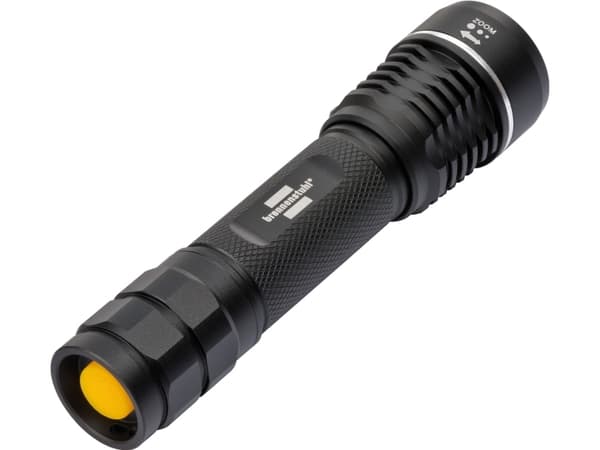 Brennenstuhl 1178600402, Hand flashlight, Black, Metal, IP67, LED, 600 lm