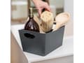 Miniatyrbilde 2 av 5: koziol Boxxx M, Lager kurv, Grå, Rektangulær, Cellulose, Plast, Monokromatisk, Innendørs