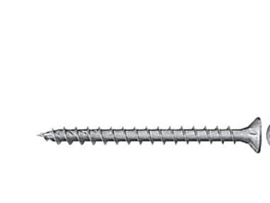 Fischer Powerfast spånskiveskruv BZ - Helgänga, 4,5x25mm, BZ/utomhus, TX20 UH, förpackning om 200st