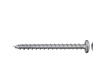 Fischer Powerfast spånskrue BZ - Fuldgev., 4,5x50, Panhoved, udendørs, TX20, pakke a 200stk
