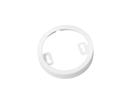 Pinta-asennusrengas matalalla asennuskorkeudella Thin G2 Valkoinen, pinta-asennukseen, korkeus 13 mm, Ø70 mm.