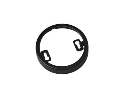 Pinta-asennusrengas matalalla asennuskorkeudella Thin G2 Blackille, pinta-asennukseen, korkeus 13 mm, Ø70 mm.